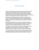 Breve resumen de Ergonomía