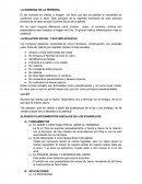 TEMA DE LA DIGNIDAD DE LA PERSONA.