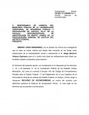 Recurso de Inconformidad.