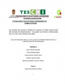 CASO INTEGRADOR PARA LA EVALUACION DE PRIMER SEMESTRE EN LA LISENCIATURA DE GASTRONOMIA.