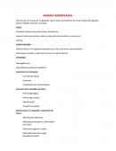 Anemia Ferropénica.