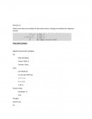 Dados como datos dos variables de tipo entero entero.