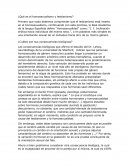 Lesbianismo y Homosexualismo.