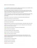 Iglesia entra por el pasillo predicando.