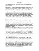 This is a remarkable story, uncommon, where a boy named Santiago lived in Andalusia.