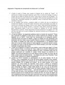 Asignación: Preguntas de comprensión de lectura de “La Eneida”