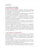 El ser humano.Estado original del hombre.