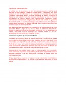 Política de sistema productivo.