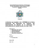 Limitantes que impiden a las MYPIMES de la Rama artesanías del Municipio de Catarina del departamento de Masaya en la utilización de mercadotecnia en medios social, en el año 2015.