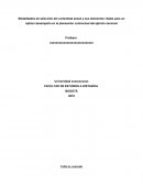 Contratación Estatal. Modalidades de selección del contratista