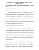 LA GESTION DEL CONTROL DE CALIDAD DE LA EMPRESA FORD Y LA EMPRESA TOYOTA.