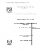 LA NACIONALIDAD DE LAS PERSONAS MORALES Y LAS COSAS