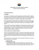 Fundamentación teórica LA RESEÑA