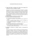 TALLER DE INVESTIGACION APLICADA.