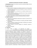 PROGRAMA DE ORIENTACION VOCACIONAL Y PROFESIONAL