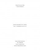 Aaprendizaje de servicios comunitarios.