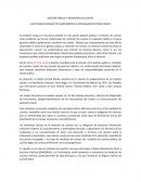 GESTIÓN PÚBLICA Y RENDICIÓN DE CUENTAS