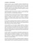 La demanda y el emplazamiento