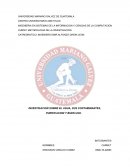 INVESTIGACIÓN SOBRE EL AGUA, SUS CONTAMINANTES, PURIFICACIÓN Y BUEN USO.