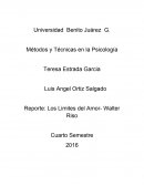Reporte: Los Limites del Amor- Walter Riso