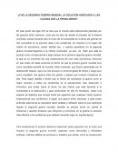¿Fue la Segunda Guerra Mundial la solucion adecuada a las causas que la produjeron?