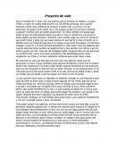 Proyecto de vida - Informe.