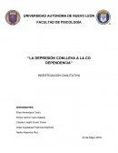 La depresión conlleva a la co dependencia