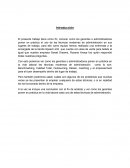 El uso de las técnicas modernas de administración.