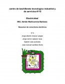 RESUMEN DE CONDUCTORES ELECTRICOS.