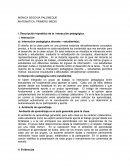 I. Descripción hipotética de la interacción pedagógica.