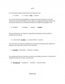 Agua - examen