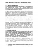 REGISTRO PÚBLICO DE LA PROPIEDAD EN MÉXICO