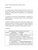 La nueva y la tradicional escuela. UDEMEX