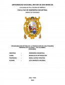 Programación óptima de la producción en una pequeña empresa de calzado – en Colombia