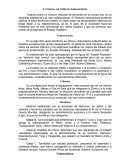 Territorios sin gobierno independiente