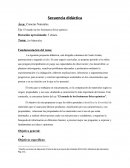 Secuencia didactica. Los Materiales.