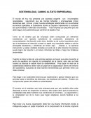 Ensayo de sotenibilidad de una empresa