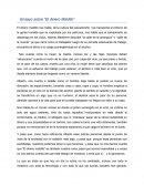 Ensayo sobre “El dinero Maldito”