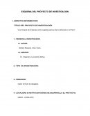 TITULO DEL PROYECTO DE INVESTIGACIÓN “Los Grupos de Empresa como sujetos pasivos de los tributos en el Perú”.