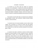 ECONOMÍA Y EDUCACIÓN