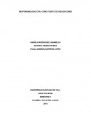 CIVIL OBLIGACIONES II RESPONSABILIDAD CIVIL COMO FUENTE DE OBLIGACIONES