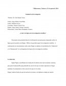 ¿Cuál es la lógica de la investigación científica?