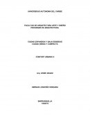 Ciudad expandida vs Ciudad densa