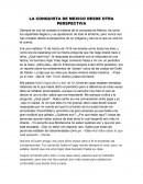 LA CONQUISTA DE MEXICO DESDE OTRA PERSPECTIVA.