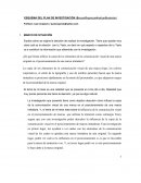 ESQUEMA DEL PLAN DE INVESTIGACIÓN