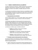 HIGIENE Y CONSERVACION DE LOS ALIMENTOS