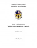 MAESTRIA EN GESTION DE MARKETING BRANDING Y COMUNICACIONES INTEGRADAS DE MARKETING