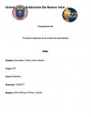 Pia Artes Segundo Semestre UANL