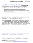 Un Taller de necesidad de la información.