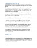 Tema- LINEA BASE DE LA INVESTIGACIÓN.